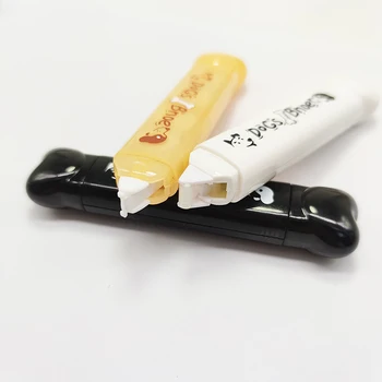 1 Kos Kawaii push-tip dekoracijo popravek trak kosti obliko dvostranski lepilni album dnevnik pisalne potrebščine šolske potrebščine