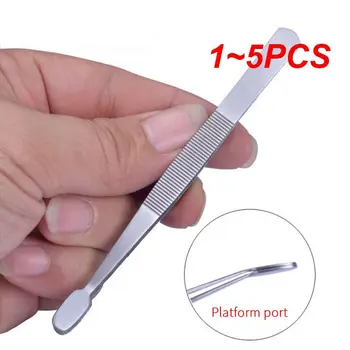 1~5PCS iz Nerjavečega jekla očesni pinceta očesni pinceta 10 cm pinceta platformo zobati dvojno veke operacijo