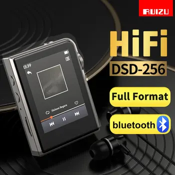 2023 NOVE Hi-fi Bluetooth Glasbe MP3 Predvajalnik Prenosni Hi-Res Digitalni Avdio DSD256 Lossless Kovinski Walkman MP3 Predvajalnik Z Izenačevalnikom