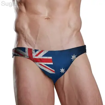 2023 Seksi Plavati Kratek Bikini Avstralija Zastava Nacionalna Zastava Več DRŽAVO Moških Plaži, Športne Kopalke Hlačnic Športne Hlače