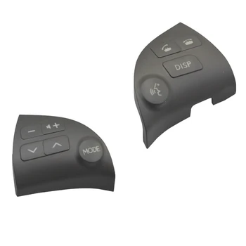 2Pcs Večnamensko Bluetooth Zvočnika Gumb Stikalo za Toyota Lexus ES350 Volan Gumb 84250-33190 A