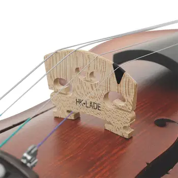 4/4 Velikost Violino Mostov Polirani Javorjevega Lesa Most Akustični Violino Glasbila Pribor