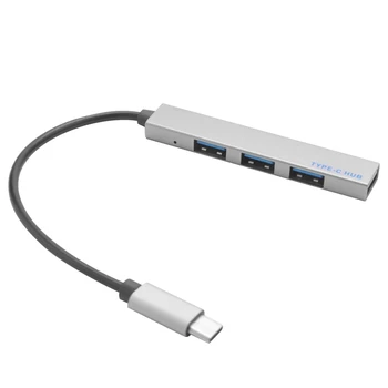 4 V 1 Zvezdišče USB Tip-C USB-C kartico S 4 USB 3.1 Vrata Za Pro T-809A