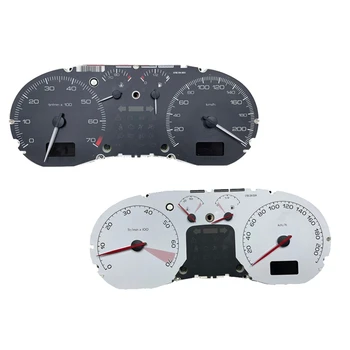 Avto armaturne Plošče LCD merilnik Hitrosti Merilnik Gruče 6105H0 9659797780 Za Peugeot 307 (T5), Pomišljaj Tahometer ZQ80330080