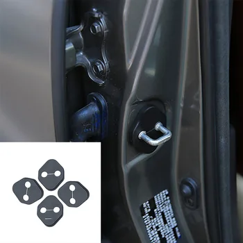 Avto Styling Proti Rjavenju Vode, ki so Dokaz Vrata za Zaklepanje Tipk Tipka za Zaščito Sponke Zajema Modeliranje 4pcs Za Toyota Highlander 2015 2016 2017-2020