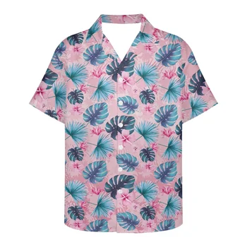 Cumagical Debelo Design Moške Poletne Majica Havajih Plaži Majica Deskanje Kratek Rokav Meri Natisnjene Hawaiian Majica