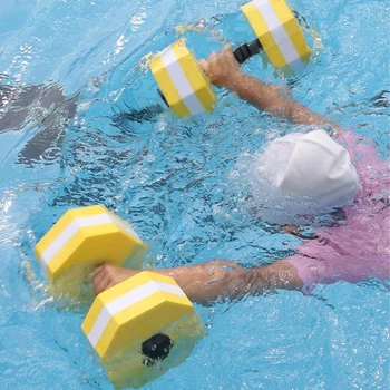 EVA Pene Octagonal Vodni Ročka Plavajoče Plavati Telovadnici Ročka Igrača Vode Teža Aerobika Fitnes, Bazen z Vodo, Plavanje orodja