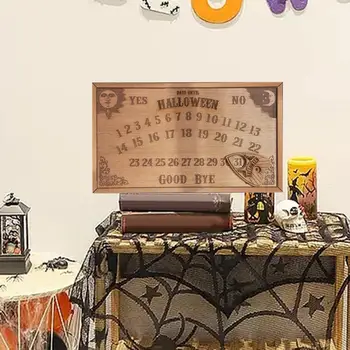 Halloween Adventni Koledar Stranka Dekor Rojstni Dan Darila, Počitnice Lesene Koledar
