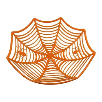 Halloween Sladkarije Košarico Spider Web Skledo Sadja Ploščo Bonboniera Halloween Kuhinjska Posoda In Pribor Trik Ali Zdravljenje Halloween Party Supplies