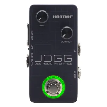 Hotone Jogg USB Avdio Vmesnik Pedal za Domači Studio Podporo ASIO UA-10