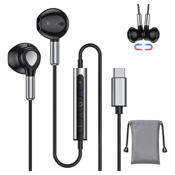 In-Ear Slušalke Z Mikrofonom In kontrolnika za Glasnost Za Samsung S21 S22 S20 FE A53