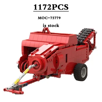 Klasična Kmetijskih Strojev AP53 Visok Pritisk strojno pakiranje MOC-75779 1172pcs Gradnik Toy Model Odraslih Otrok BirthdayGift