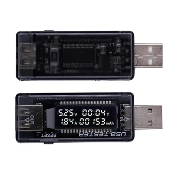 KWS-V21 USB Tester Voltmeter Ampermeter Moči Meter Napetost Trenutno Testiranje Orodja Za Kabel USB Avto Polnilec Mobilnih Moči Banke