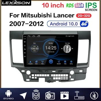 LEXXSON 2G+32 G DSP Android 10 avtoradia za Mitsubishi LANCER 2007-2012-2018 Zaslon IPS RDS GPS Navigacija MirrorLink Stereo