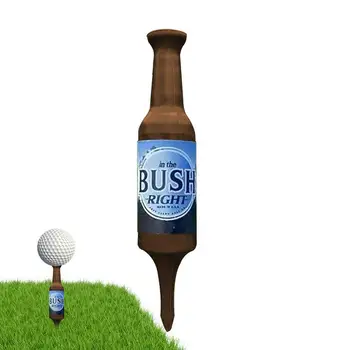 Mini Novost Golf Tees Pivo Steklenica Obliko Golf Tees Golf Prakso Orodja Za Izboljšanje Točnosti Golf Usposabljanja Dodatki Za