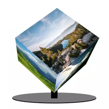 Notranja Zunanja Nepremočljiva Multi Obraz Cube LED Zaslon P2.5 P3 P3.91 P4mm Oglaševanje Magic Cube LED Video Stene