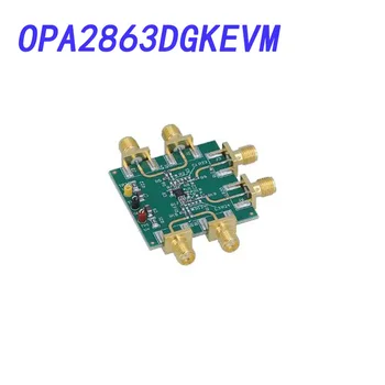 OPA2863DGKEVM Ocenjevanje modul za OPA2863 zelo nizke porabe BJT-vhod, široko-dobavni obseg, RRIO visoke hitrosti op amp
