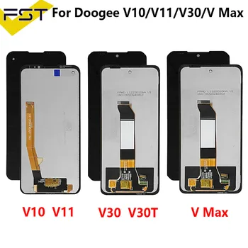 Original Za Doogee V10 V11 V30 V30T LCD-Zaslon, Zaslon na Dotik, Računalnike Zbora Za Doogee V Max LCD-Senzor za Zaslon Popravila