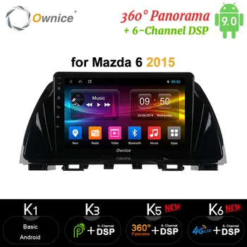 Ownice Android 9.0 Za Mazda CX-5 2012-2015 DSP Avto DVD Predvajalnik Večpredstavnostnih 4G + 64GB 4G LTE GPS Auto radio Carplay Wifi, Bluetooth