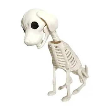 Pes Halloween Skeleton Okostje Psa Figurice Za Dekoracijo Kiparstvo Okostje Živali Dvorišče Dekor Za Dnevni Sobi Doma Halloween