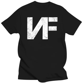 Poletje tee-shirt črna tshirt NF T-Shirt NF Logotip Ameriški Rapper Dojemanje Majico black t shirt za moške Priložnostne vrhovi