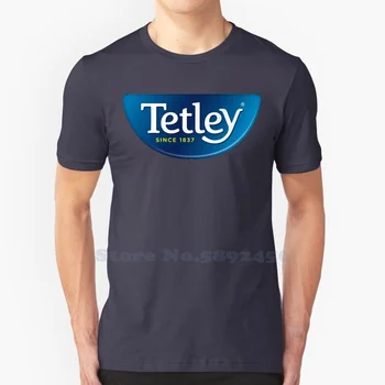 Tetley Logotip Skupine Športna T Majica Vrhunska Grafika, 100% Bombaž Tees