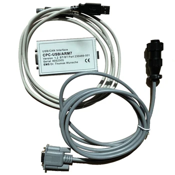 Toyota BT Viličarja Canbox CPC USB ARM7 diagnostični kabel tovornjak polje diagnozo LAHKO orodje Vmesnik, Lahko avtobusne linije TruckCom program