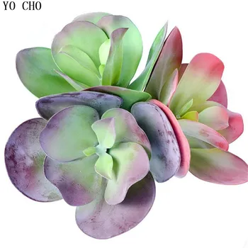 YO CHO Kakovosti sočne rastline lotus plastičnih simulacije rastline svile cvetja umetne rastline za dekoracijo doma ponaredek rastlin