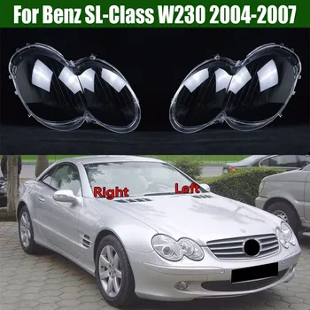 Za Benz SL-Razred W230 2004-2007 Sprednji Žaromet Pokrov Žarnice Senco Smerniki Lupini Objektiv pleksi steklo Zamenjati Izvirno Lampshade