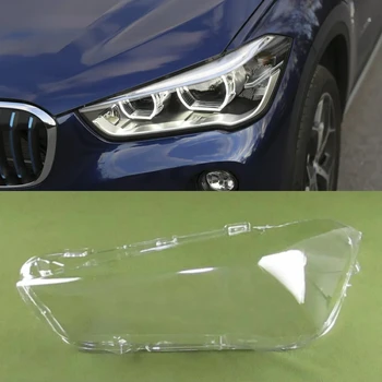 Za BMW X1 Pregleden Žaromet Pokrov Žarometa Masko Lampshade Lučka Lupini pleksi steklo Zamenjati Original Objektiv 2016 2017 2018