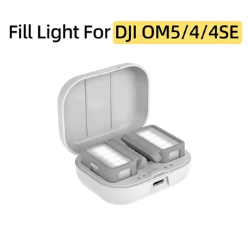 Za DJI OM5/4/4 SE Ročni Gimbal Stabizier dvosmerni Mini Fill Light S Polnjenjem Polje Mehko Nastavljiva Svetlost Dodatki