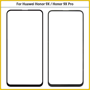 Za Huawei Honor 9X Pro Touch Screen Zaslon LCD na Sprednji Zunanji Steklena Plošča Objektiv Čast 9A Touchscreen Pokrov Steklo z OCA Zamenjati