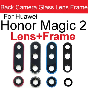 Zadnji Pokrovček Objektiva Kamere, se Za Huawei Honor Magic 2 Nazaj Velike Majhne Leče Steklene Frame Držalo Za Čast magic 2 Objektiv Ohišje Zamenjati