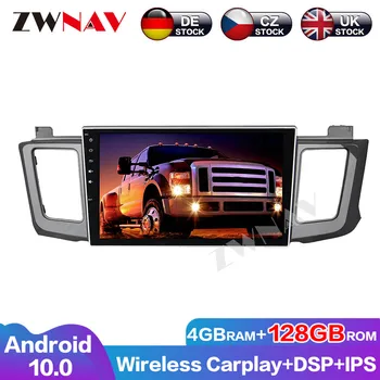 ZWNAV 4G+128G Carplay Android 10 Avto DVD Predvajalnik Za Toyota Rav4 2012-2015 GPS Audio Stereo Multimedijske Vodja enote Auto Radio